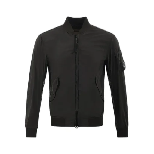 C.P. Company Ribbed Knit Collar Jacket