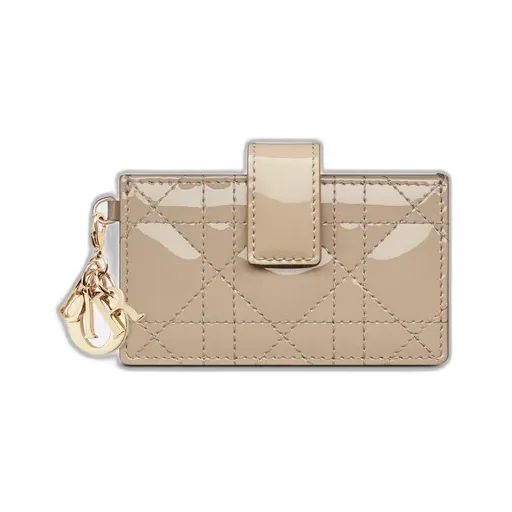 Lady Dior Jasmine Card Holder
