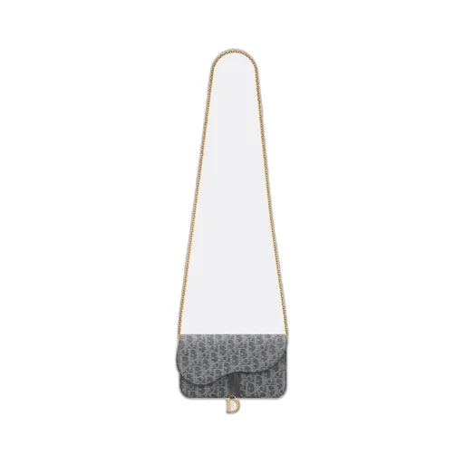 Medium Saddle Pouch With Chain