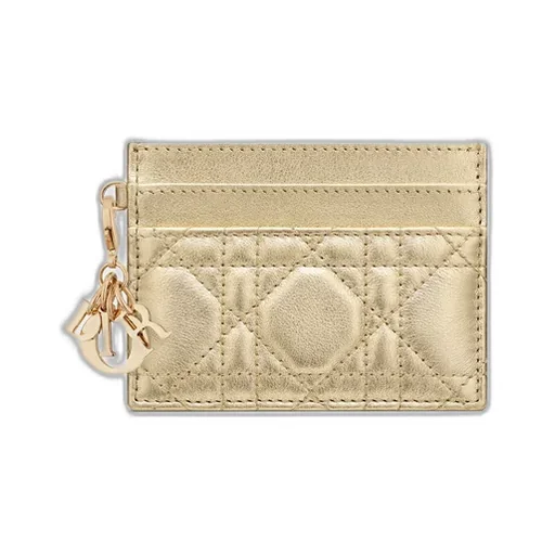 Lady Dior Freesia Card Holder
