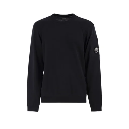 C.P. Company Lens Crew Neck Knitwear