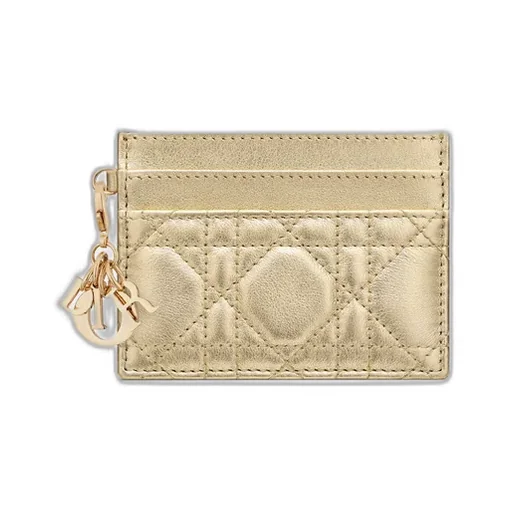 Lady Dior Freesia Card Holder