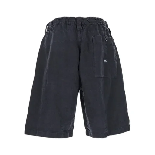 C.P. Company Bermuda Shorts With Logo Patch