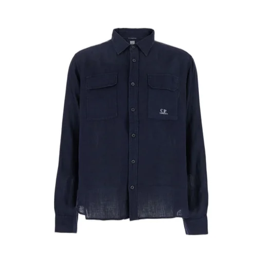 C.P. Company Shirt With Logo Front Print