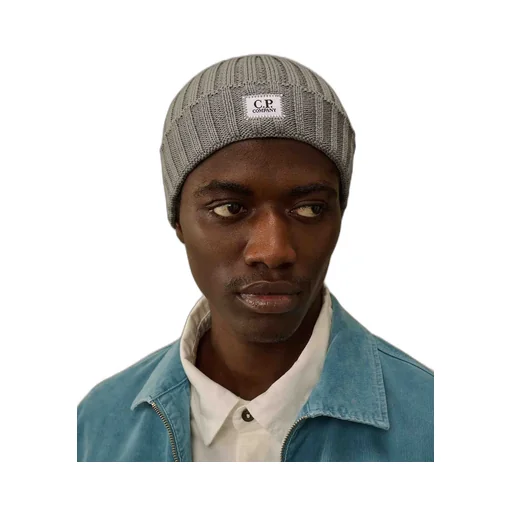 C.P. Company Ribbed Logo Hat
