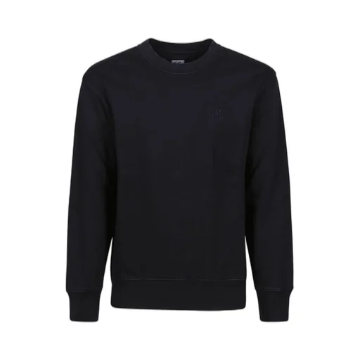 C.P. Company Logo Embroidered Crewneck Sweatshirt