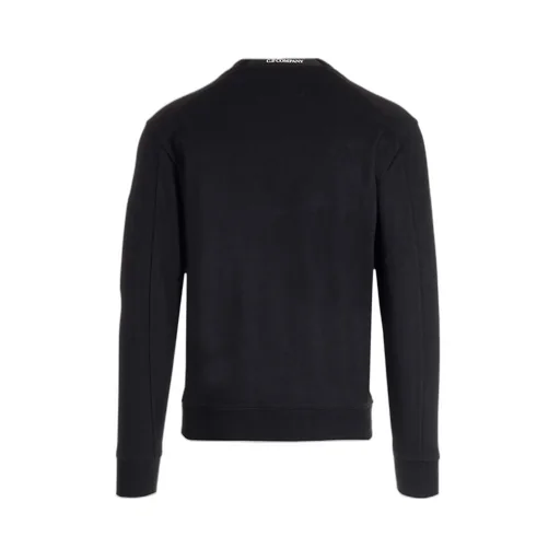 C.P. Company Logo Plaque Crewneck Sweatshirt