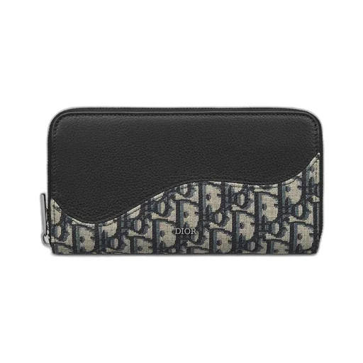 Saddle Long Zipped Wallet