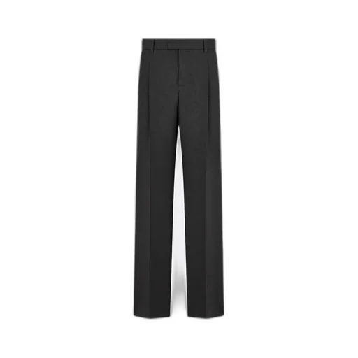 Loose-Fit Pants With Jacquard Lily Of The Valley