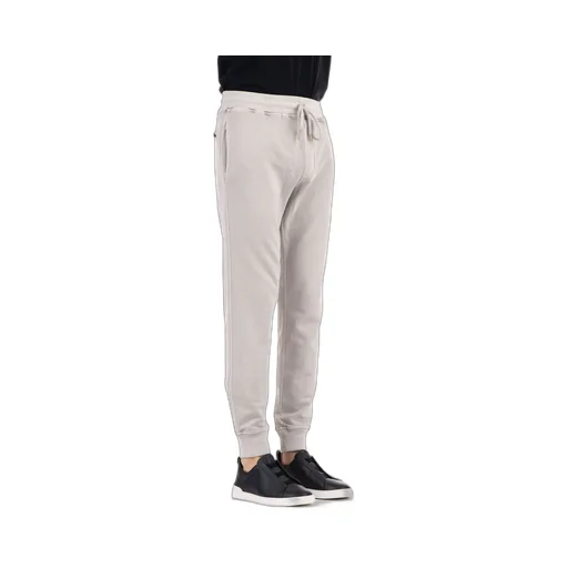 C.P. Company Logo Detailed Drawstring Trousers