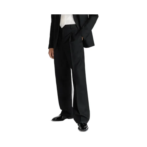 Loose-Fit Pants With Jacquard Lily Of The Valley