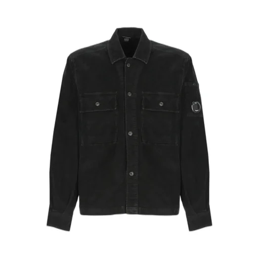 C.P. Company Lens Detailed Corduroy Overshirt