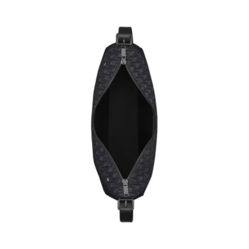 Large Dior Slider Zipped Hobo Bag