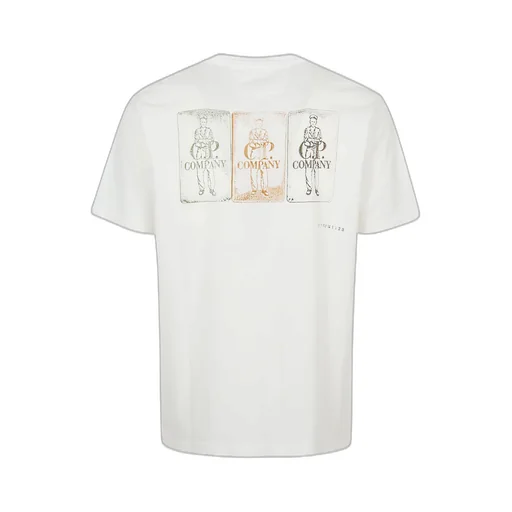 C.P. Company Logo-Printed Crewneck T-Shirt