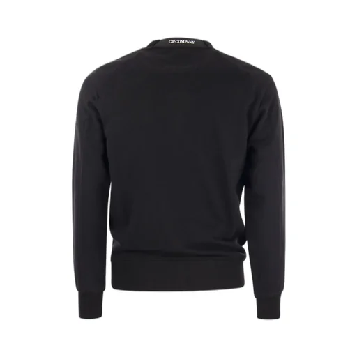 C.P. Company Lens-Detailed Crewneck Sweatshirt