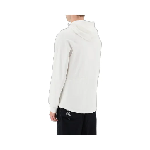 C.P. Company Logo Patch High Neck Hoodie
