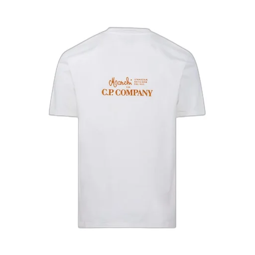 C.P. Company Logo Printed Crewneck T-Shirt