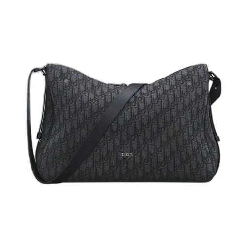 Large Dior Slider Zipped Hobo Bag
