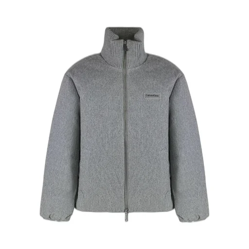 Calvin Klein Quilted High-Collar Jacket