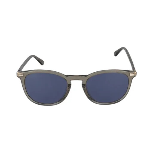 Calvin Klein Round-Frame Logo Print Sunglasses
