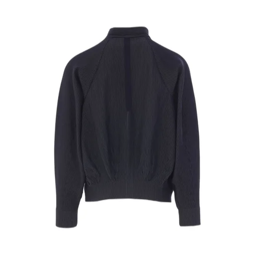 Cfcl Pintuck Knit Bomber Jacket