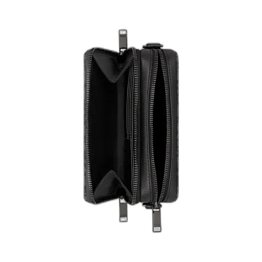 Zipped Pouch With Strap