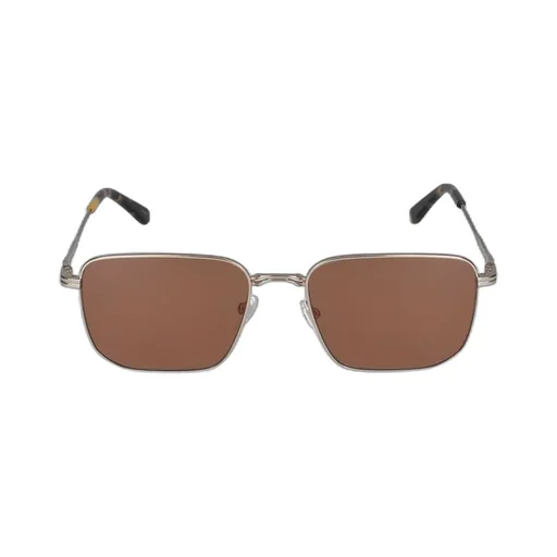 Calvin Klein Navigator-Frame Logo-Engraved Sunglasses