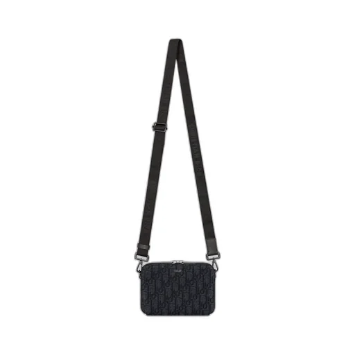 Zipped Pouch With Strap