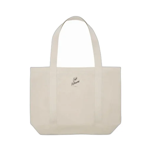Café Kitsuné Fox Printed Top Handle Bag