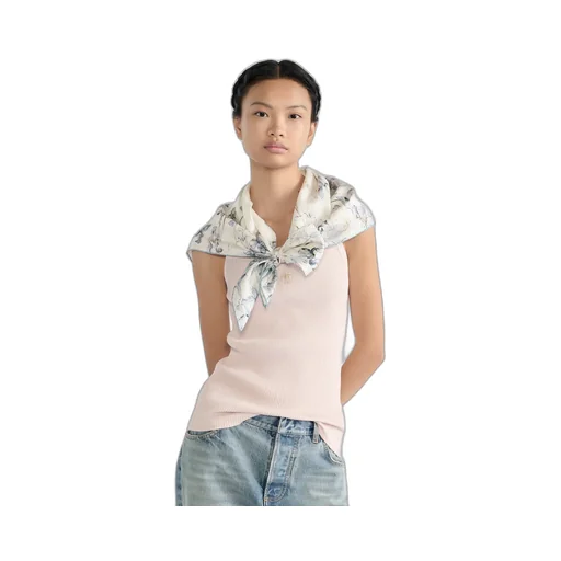 Butterflies & Iris 90 Square Scarf