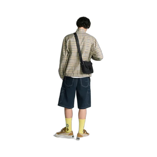 Small Saddle Messenger Bag With Flap