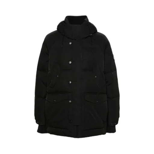 Calvin Klein Jeans Funnel Neck Hooded Padded Jacket