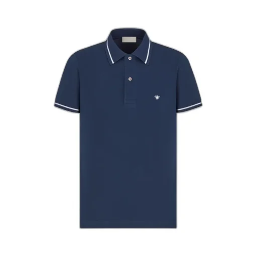 Polo Shirt With Bee Embroidery