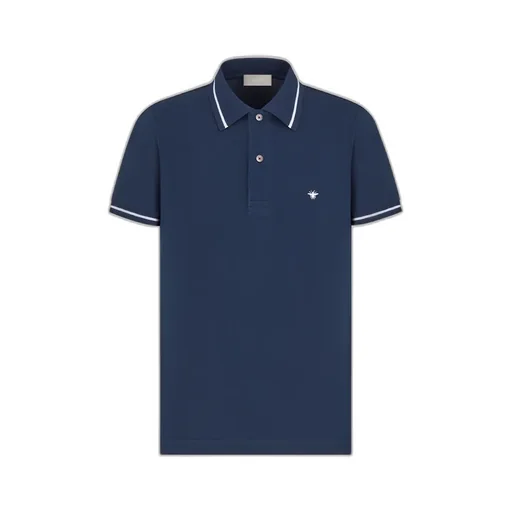 Polo Shirt With Bee Embroidery