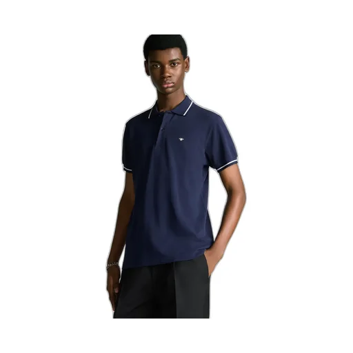 Polo Shirt With Bee Embroidery