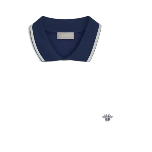 Polo Shirt With Bee Embroidery