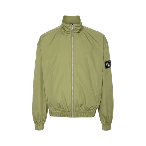 Calvin Klein Jeans Mock Neck Bomber Jacket