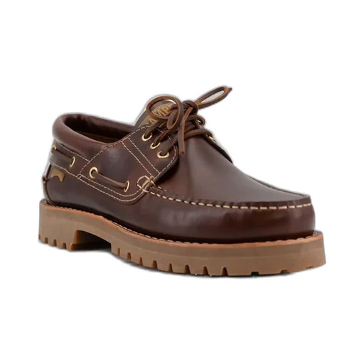 Camper Chunky-Sole Lace-Up Moccasins