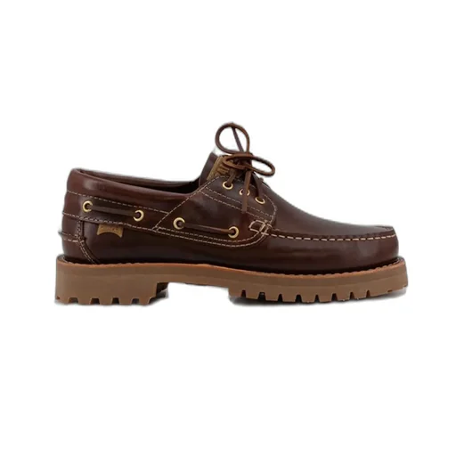 Camper Chunky-Sole Lace-Up Moccasins
