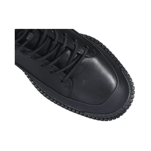 Camper Pix Round Toe Lace-Up Boots