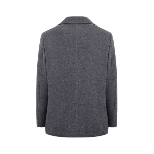 Camplin Island Wool Blend Peacoat