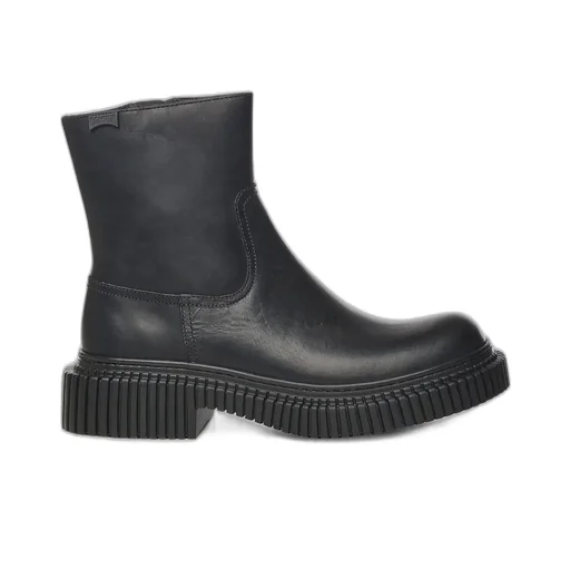 Camper Exposed Stitching Boots