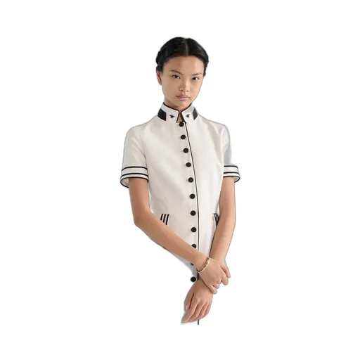 Mid-Length Belted Shirtdress