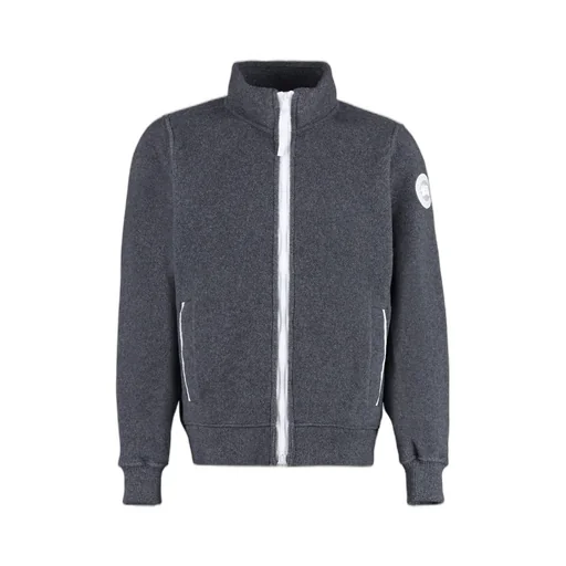 Canada Goose Logo Patch Zipped Jacket