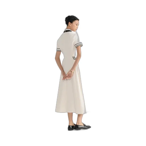 Mid-Length Belted Shirtdress