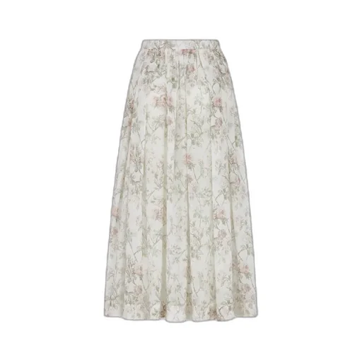 Mid-Length Flared Skirt