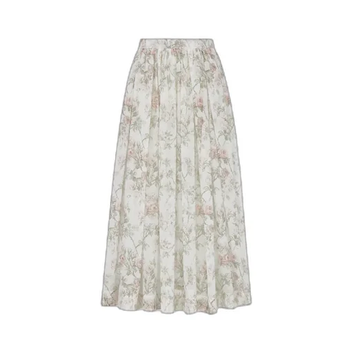 Mid-Length Flared Skirt
