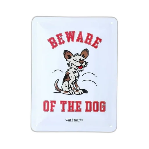 Carhartt Wip Wild Dog Beware Plate