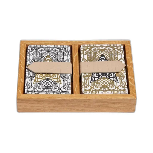 Box With Two Decks Of Cards