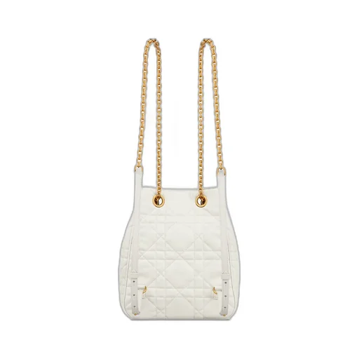Medium Dior Caro Multicarry Backpack With Chain